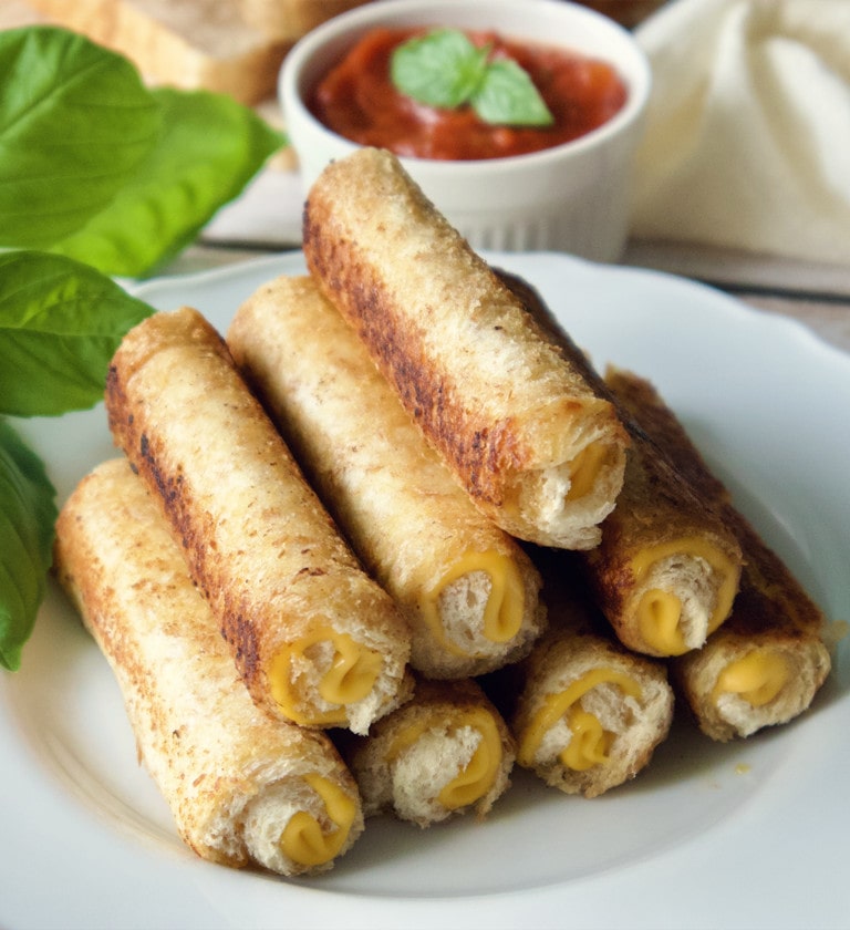 Easy Grilled Cheese Rolls