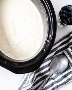 organic Einkorn yogurt