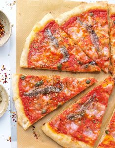 anchovies on pizza