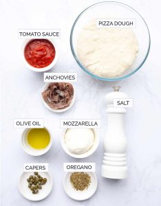 anchovy pizza ingredients