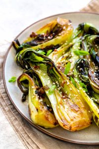 celery bok choi spinach recipe