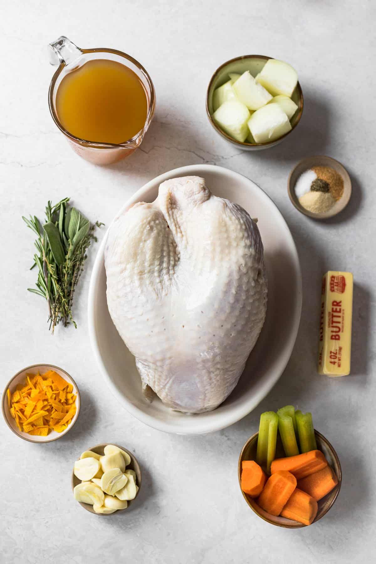 smoking a turkey breast in a smoker,