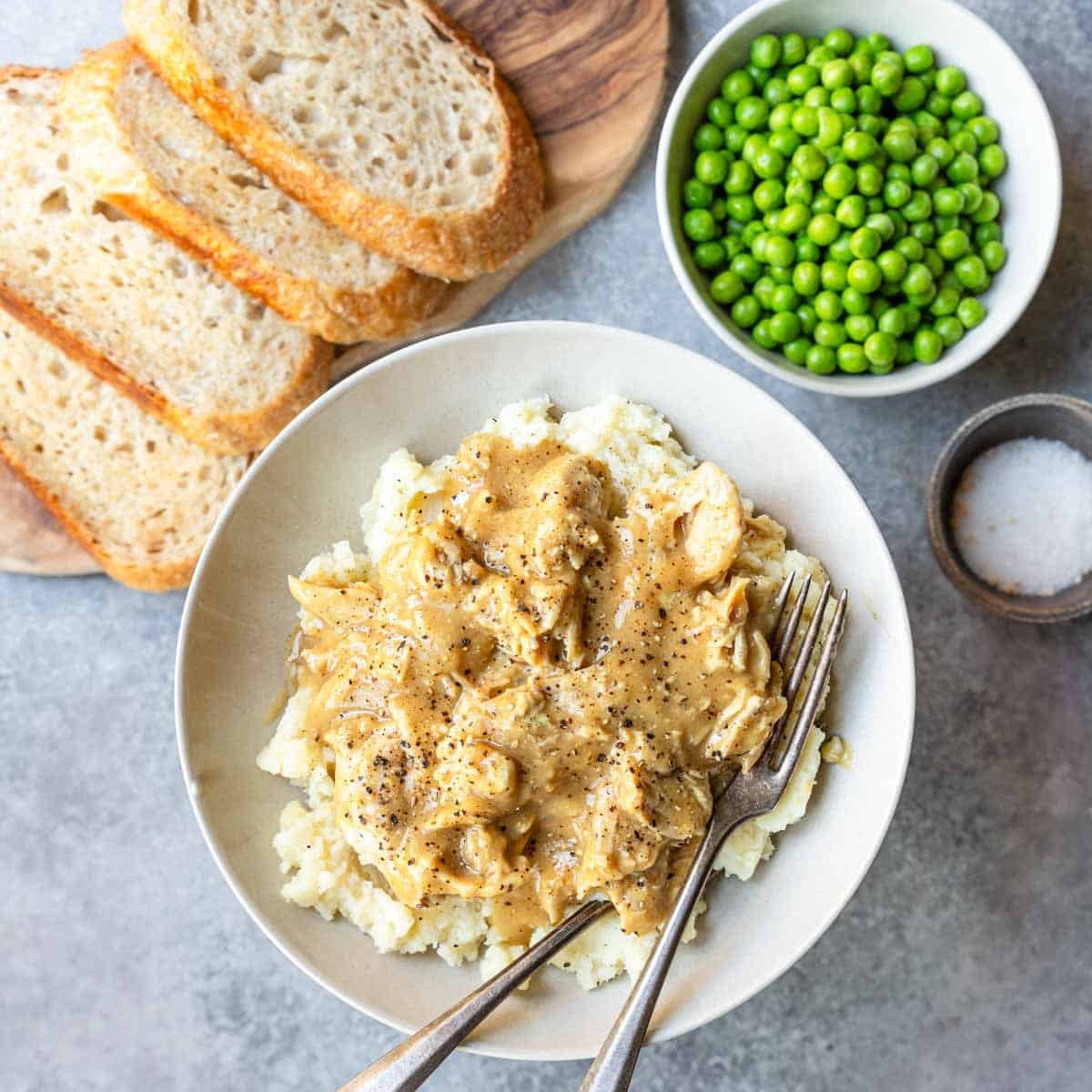 stovetop chicken and gravy recipe