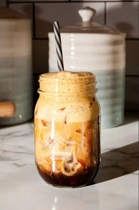 brown sugar oatmilk shaken espresso