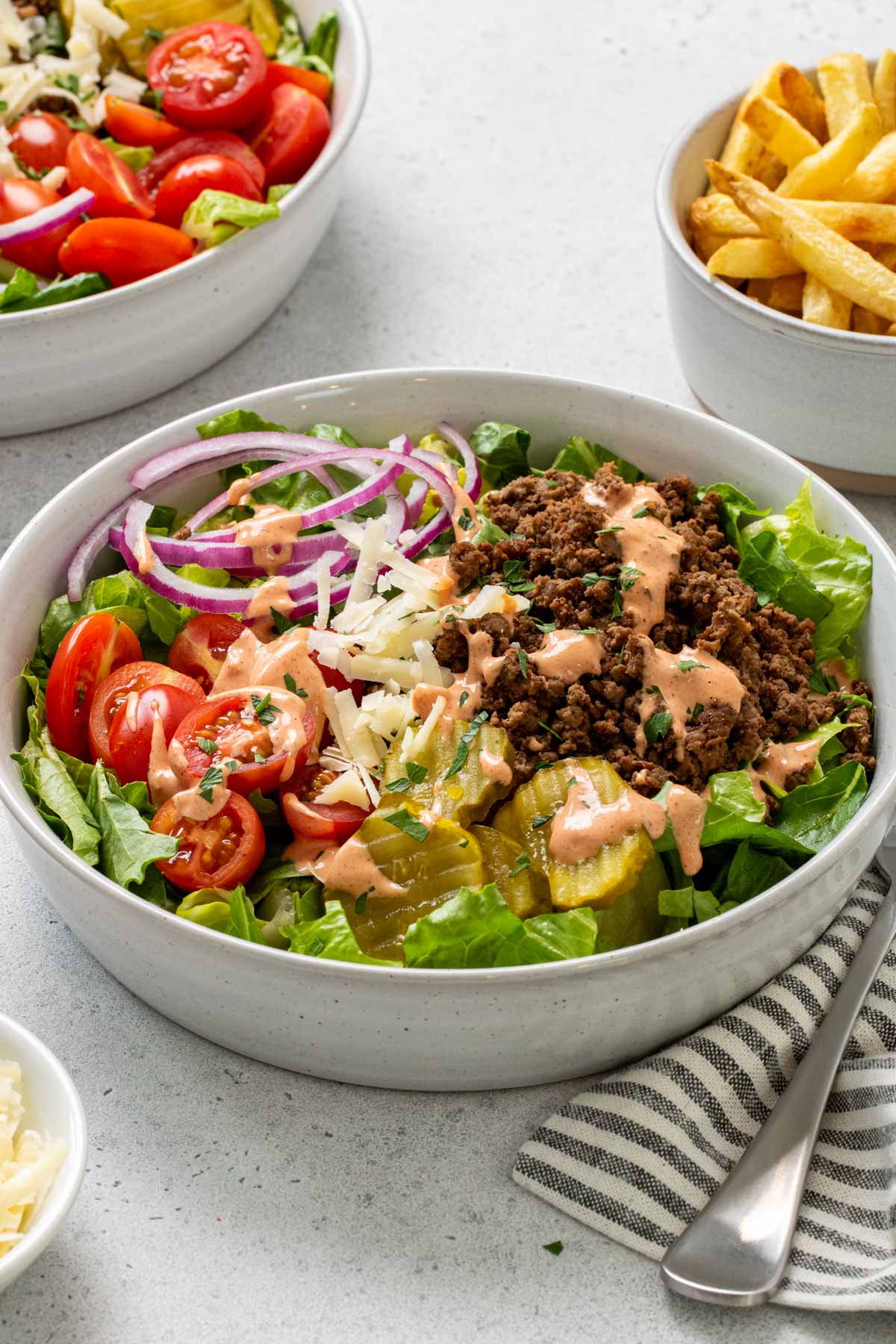 burger bowl recipe